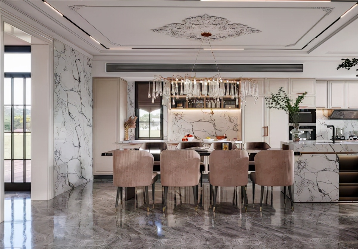 贵阳法式风格设计实景案例,常州装修100平案例