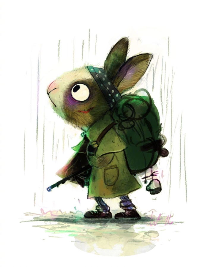 超萌超可爱的彩铅手绘插画，她的作品都很熟悉，可就是看不腻啊