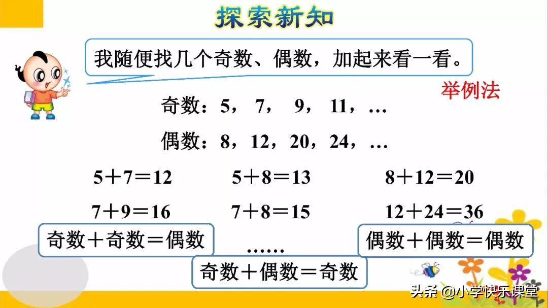 五年级数学奇数和偶数视频讲解,五年级下册奇数与偶数的运算性质