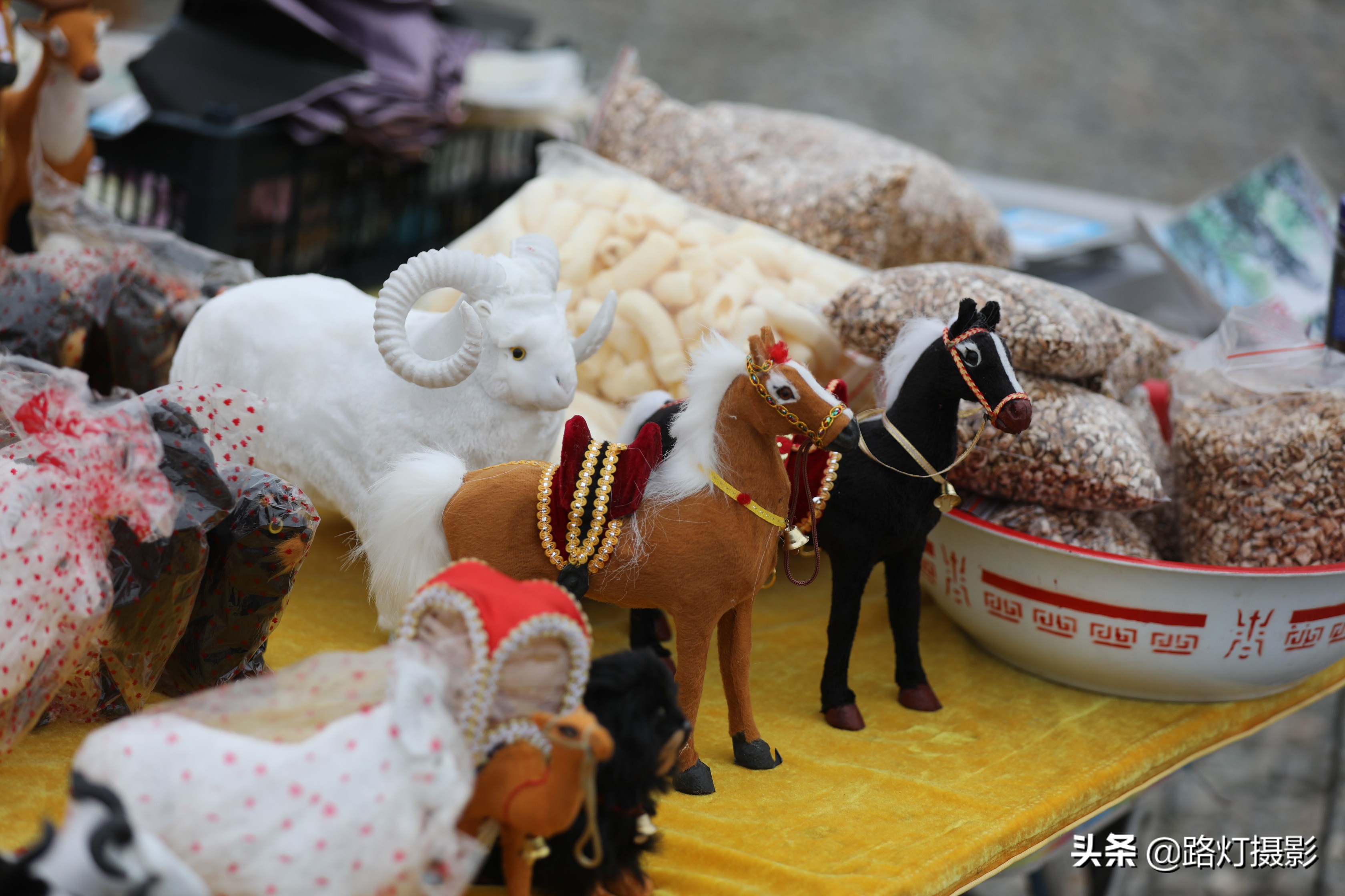 草原美丽的花海风景视频,青海花海旅游景区