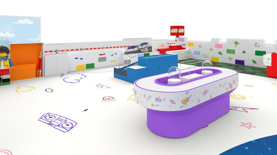 乐高新出的店铺,成都万象城乐高旗舰店