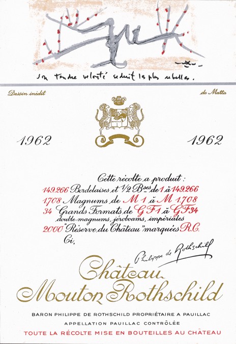 收藏帖:木桐的艺术酒标集齐了