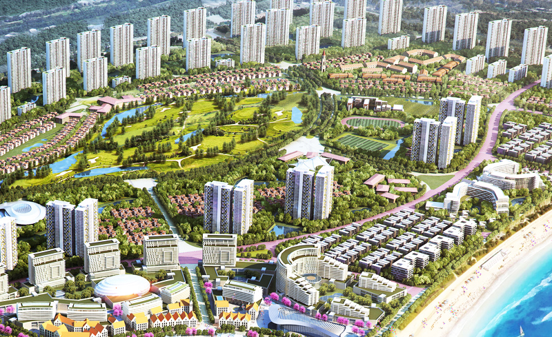 烟台黄海岸新区规划图,烟台北大川度假小镇