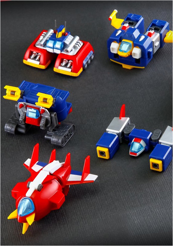 Q版丶低价丶简易合体：13公分《MiniDeformed超电磁波罗五号》