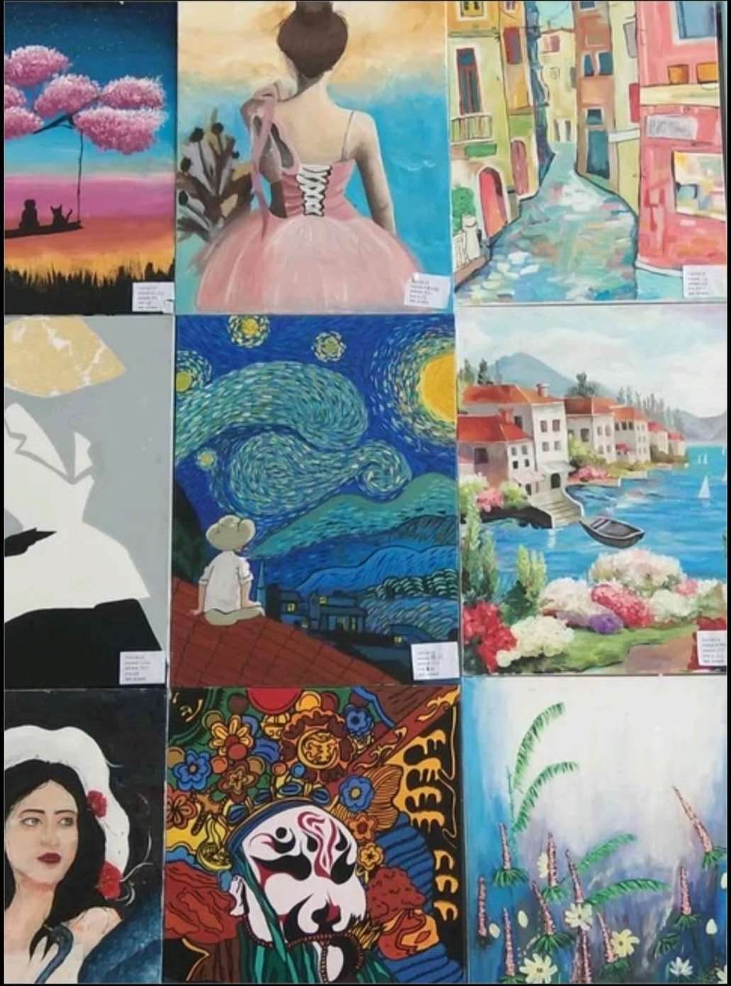 文明实践活动书画作品,文明实践书画活动