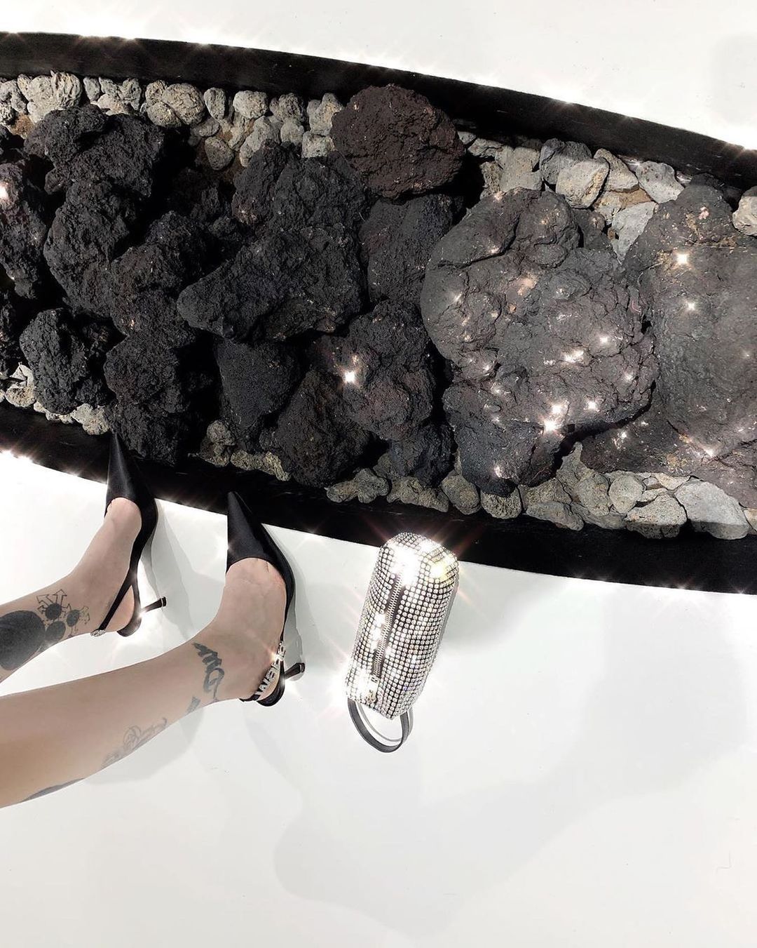 亚历山大王高跟鞋水钻粉色,亚历山大王设计高跟鞋