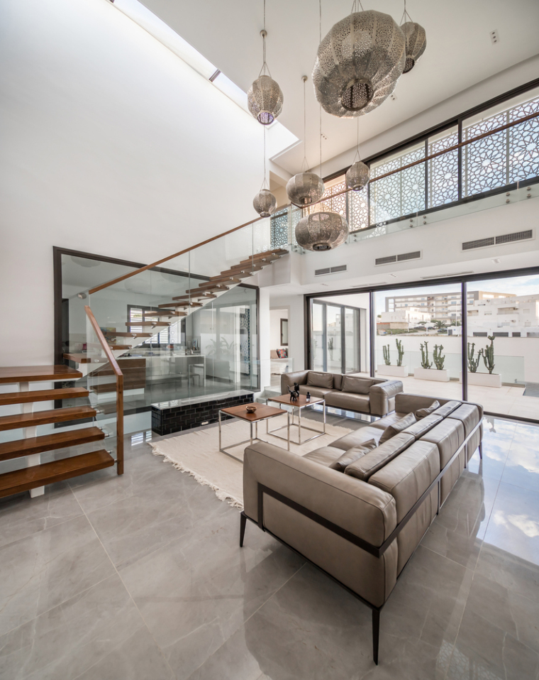 z型现代别墅,突尼斯豪宅