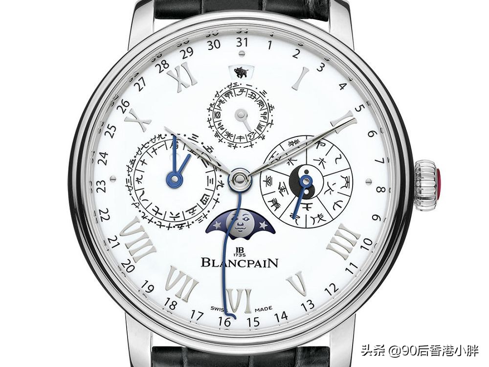 终于等到你！铂金野猪表，独有天干地支阴阳五行时辰计时