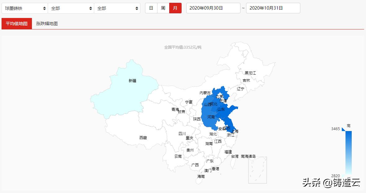 2021年球墨铸铁多少钱一吨,球墨铸铁q12价格