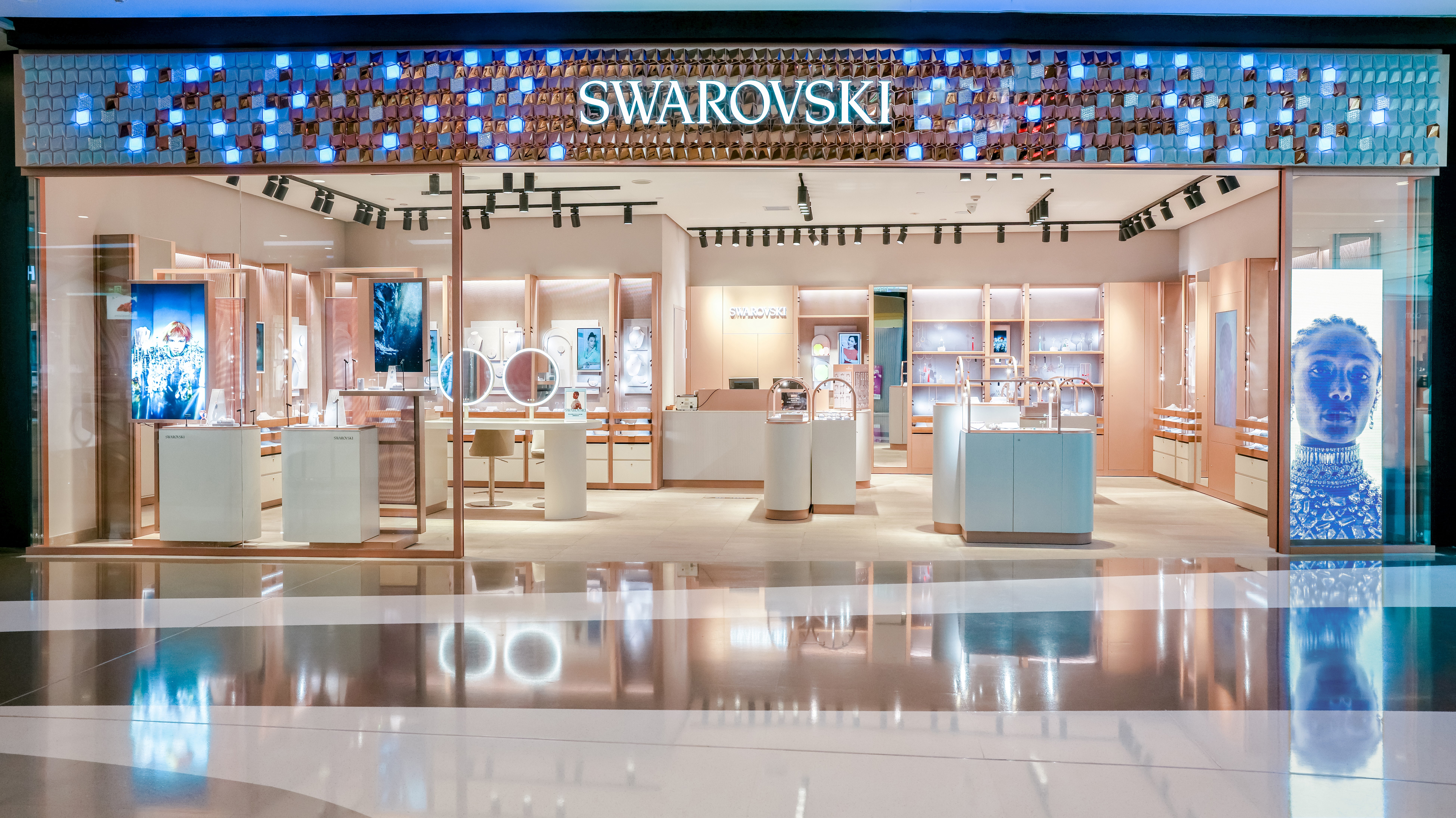 施华洛世奇全新概念店,施华洛世奇西单概念店