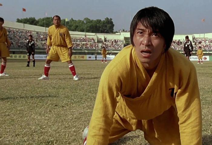 少林足球周星驰剧照,少林足球周星驰找守门员片段