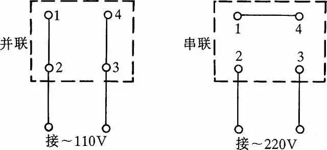 4极6极双速电机正确接线方法,高低速双速三相电机接线实物图