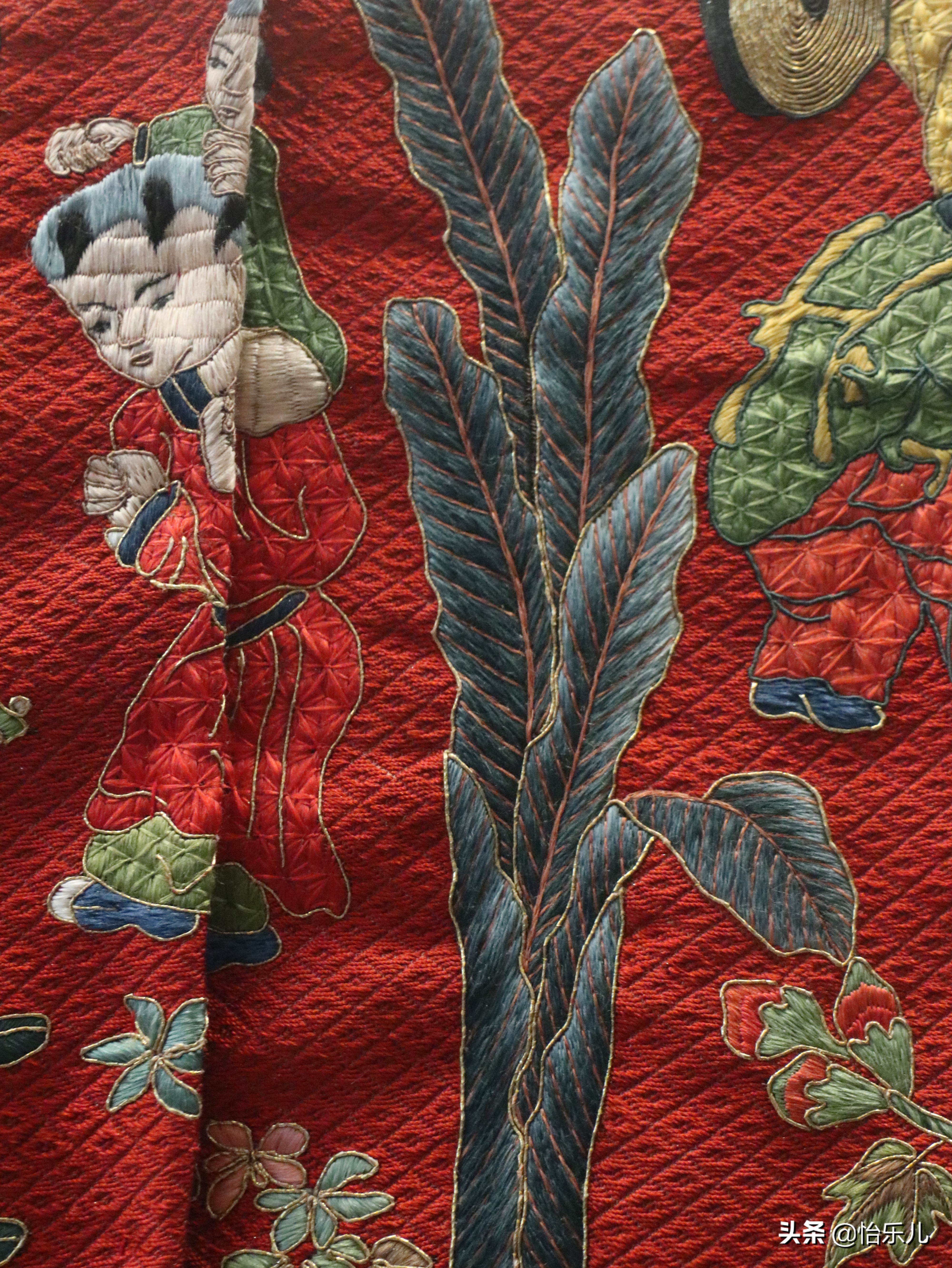 明十三陵出土文物百子衣,明定陵出土服饰