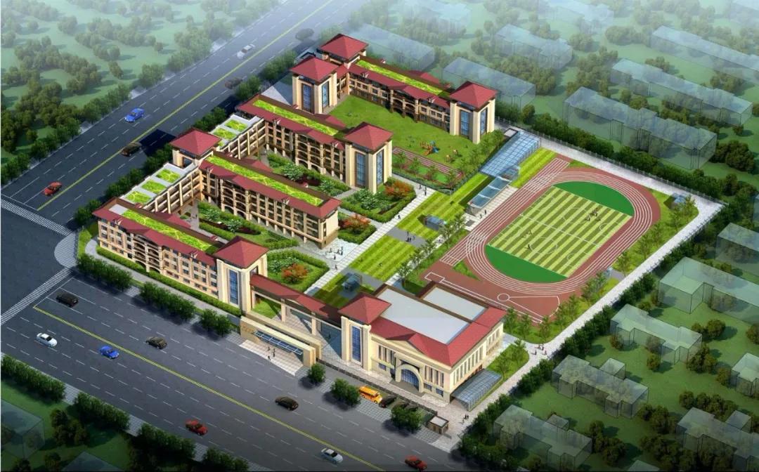 48个教学班，可容纳学生2160名陕师大陆港小学6月底交工特色部室一应俱全