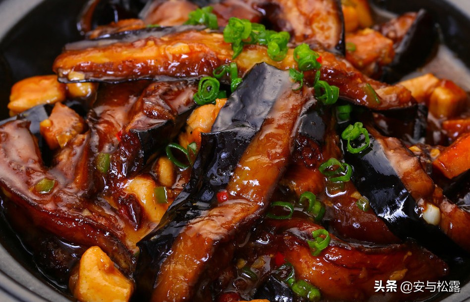 香辣茄子家常做法简单,香辣风味茄子的做法