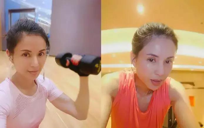 56岁的李若彤怎么保持身材的,小龙女李若彤健身前后对比