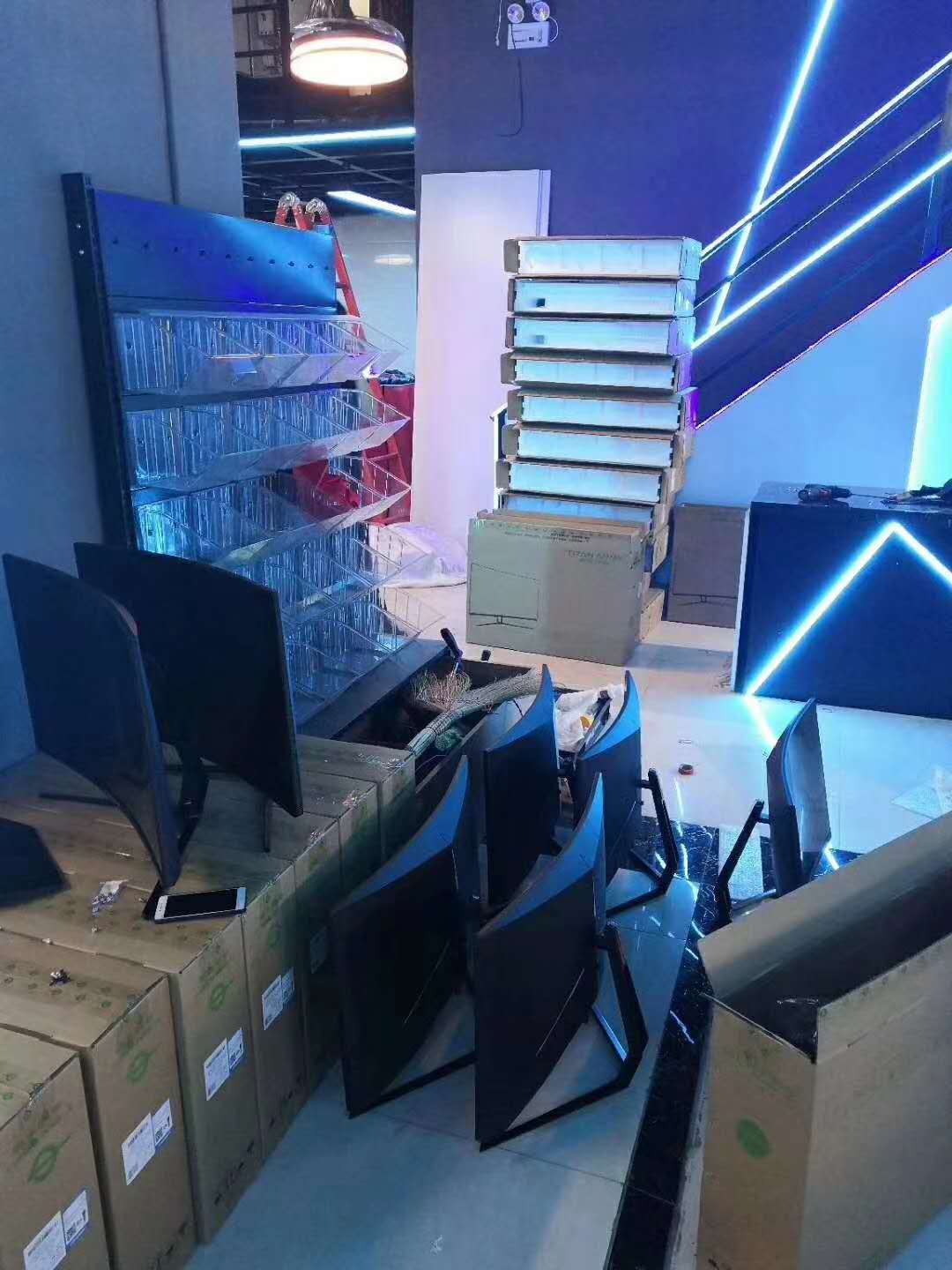 网吧的游戏电脑一般都是什么配置,网吧主机配置