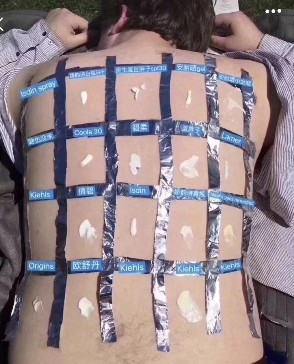 老外防晒霜测评真人暴晒视频,外国人做的防晒测评