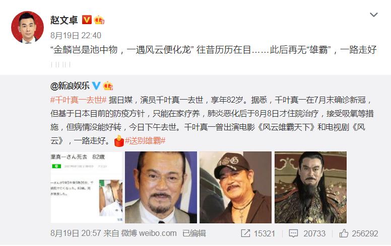 千叶真一的雄霸有多成功,雄霸天下千叶真一