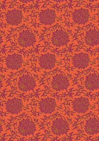 庄重华美的中国古典纹样,东方纹样图植物