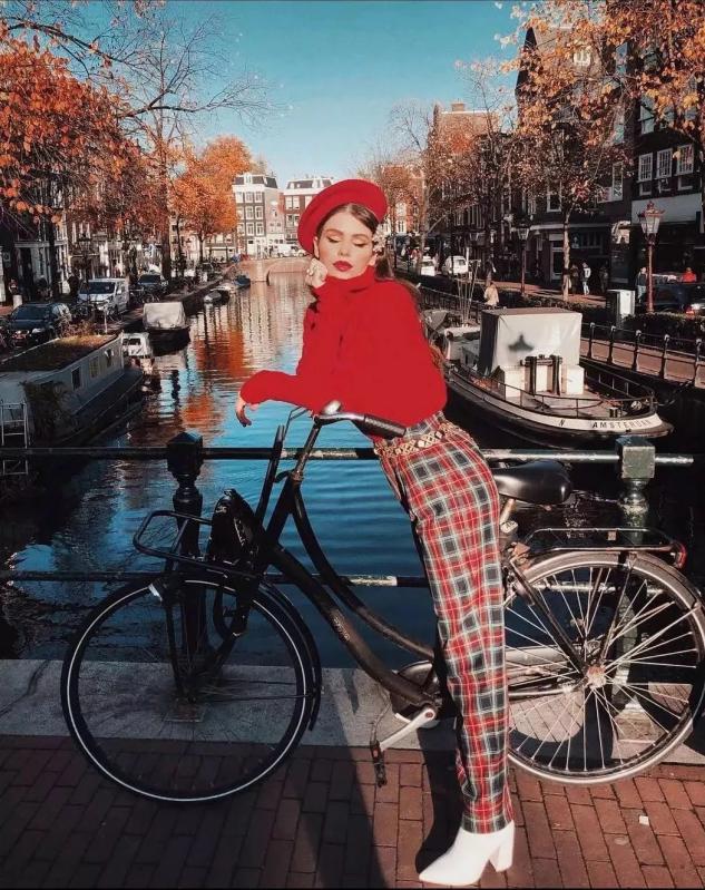 黑色小脚裤矮个子怎么穿显高,160小个子显高穿搭