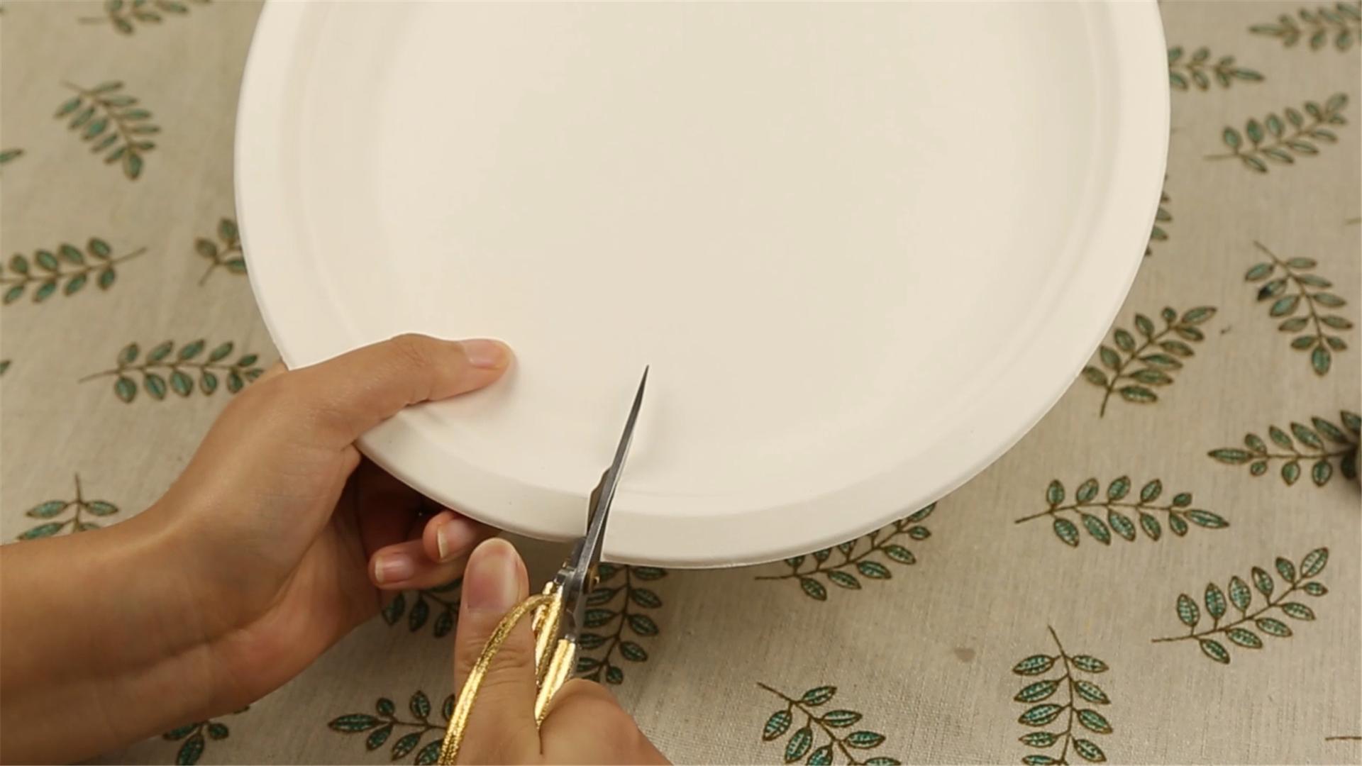 旧的纸盘子怎么改造,废弃的小碟子可以怎么废物利用