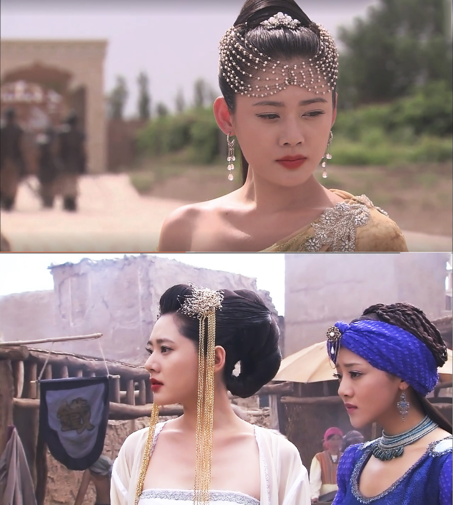 来中国拍戏的韩国女明星古装,穿过中国古装的韩国女星