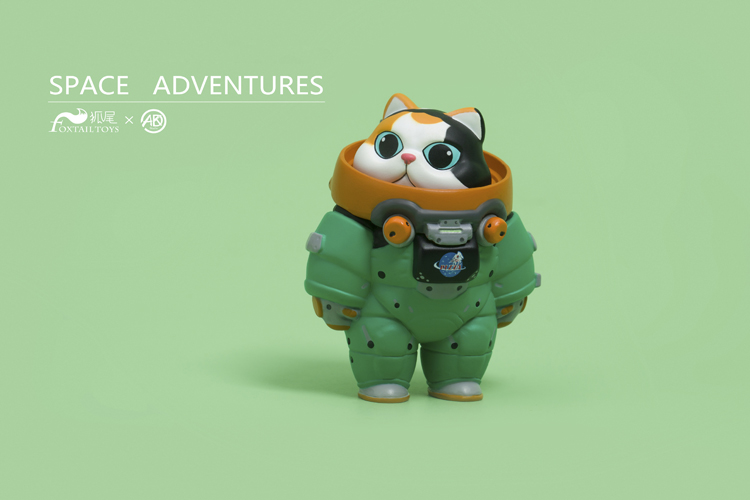 AK工作室太空奇遇盲盒，穿上了宇航服的小动物们萌力十足