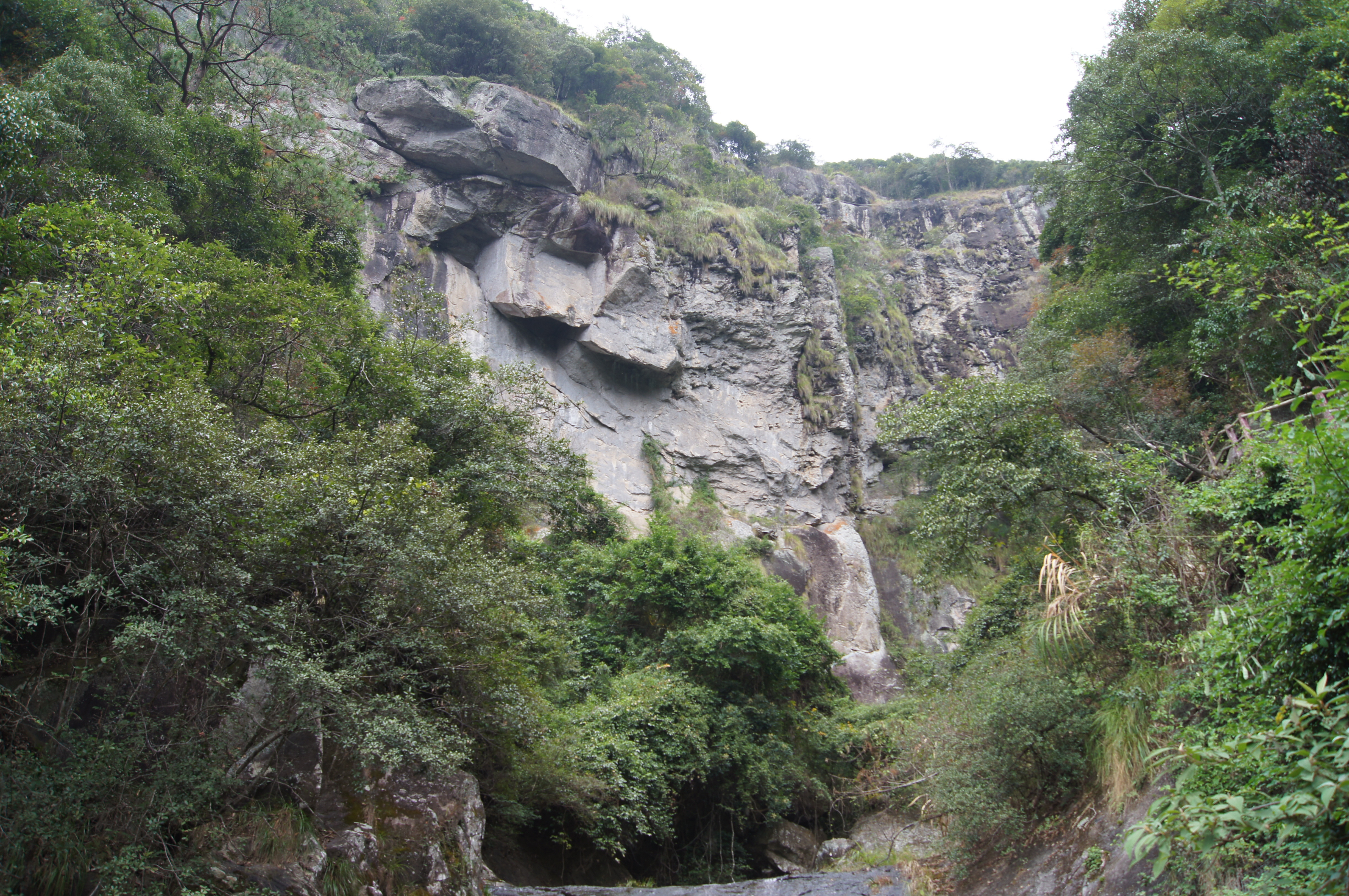 永泰百漈沟瀑布航拍,永泰百漈沟瀑布群