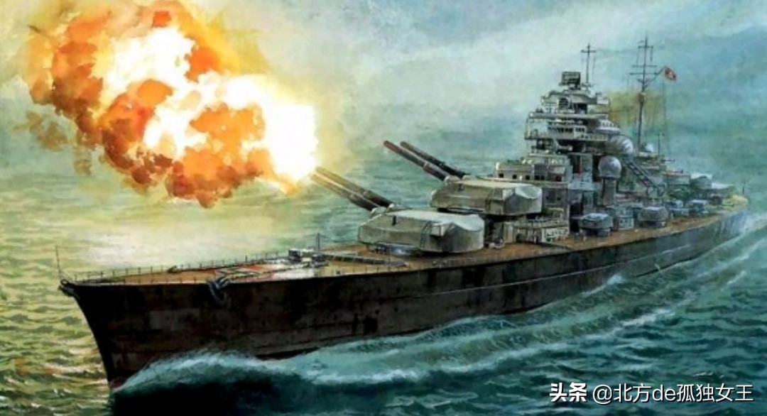 78年前大西洋上的传奇舰影:俾斯麦号敲响了三个时代的丧钟
