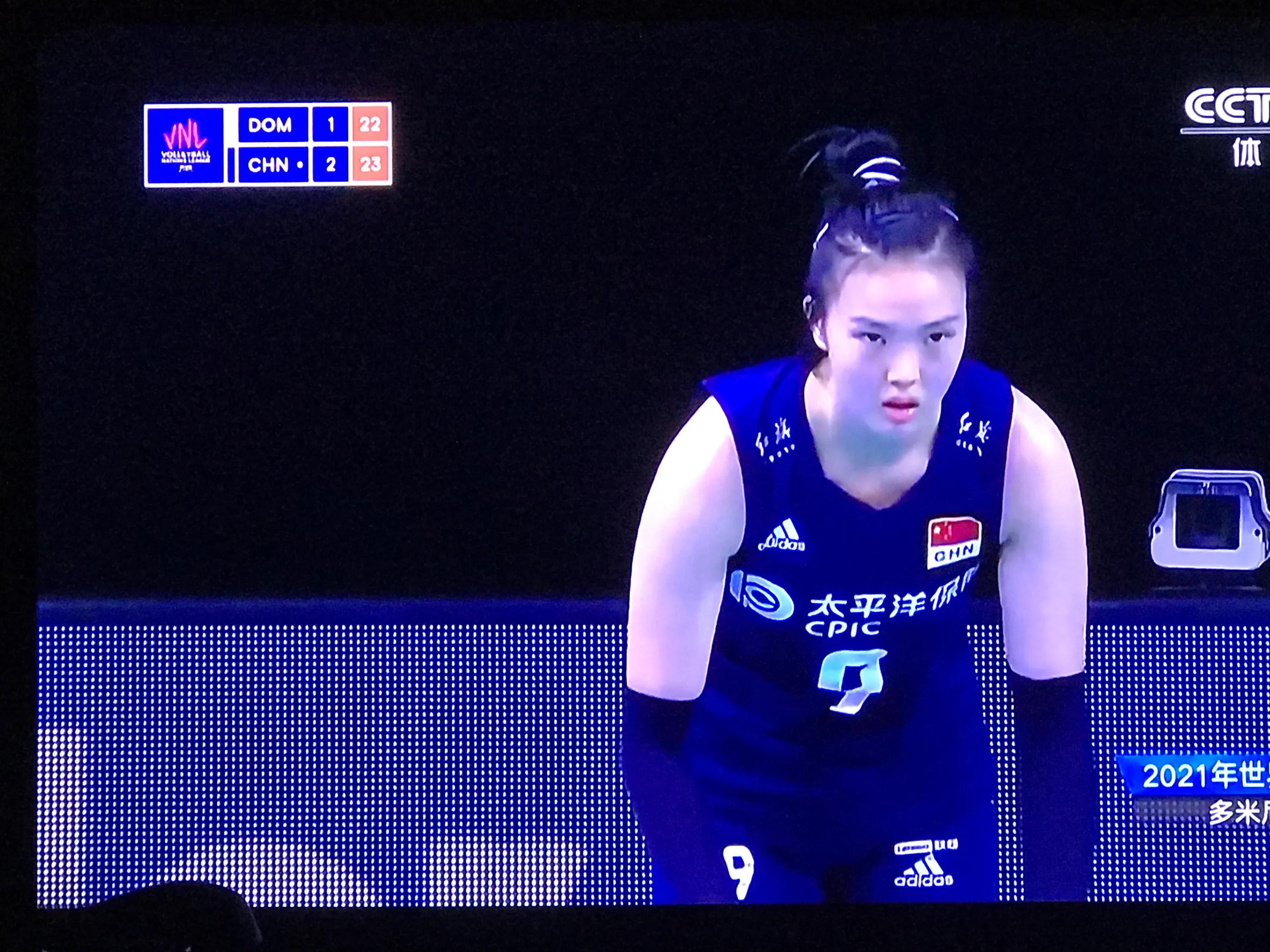 #世界女排联赛#中国女排vs多米尼加女排3:1