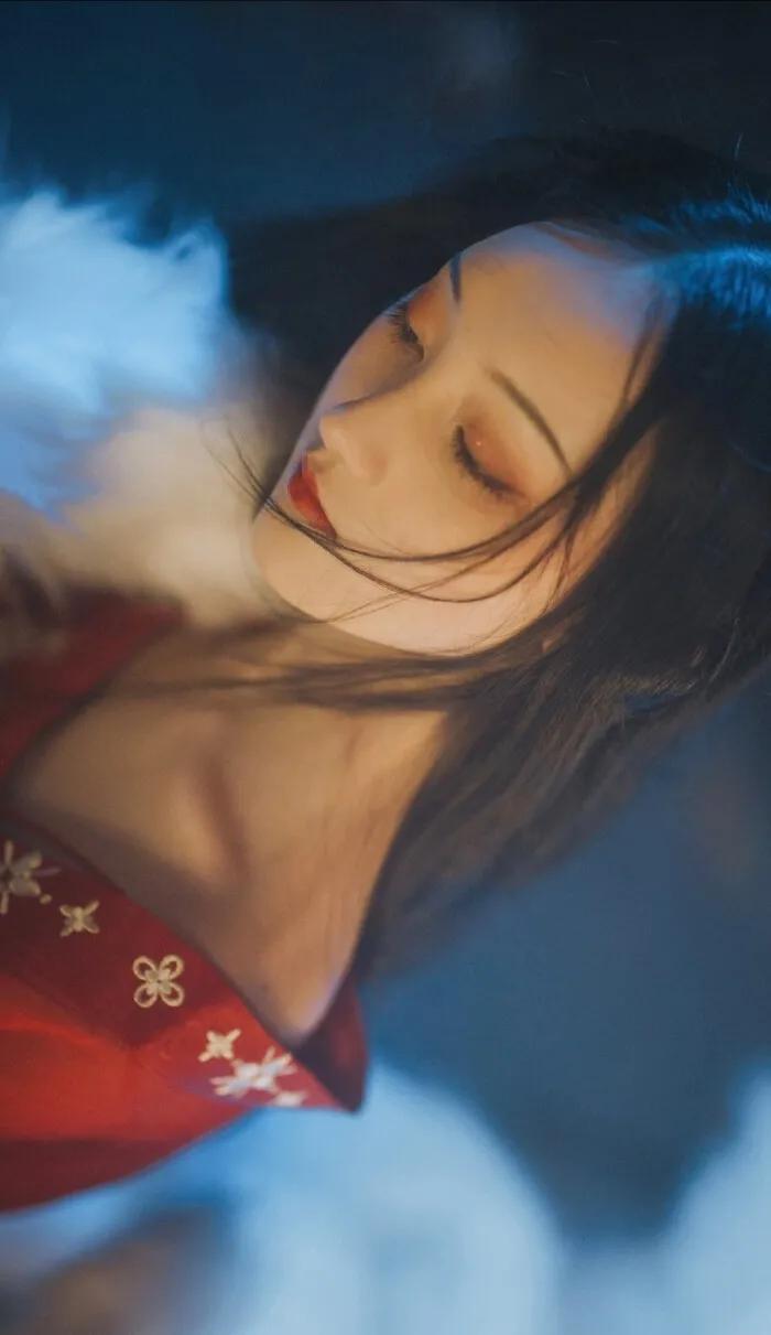 运动会开幕式汉服cos,超美cos小姐姐