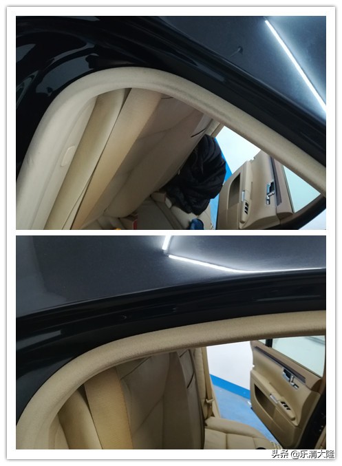 奔驰s350门边镀铬条,奔驰s350座椅清洗翻新