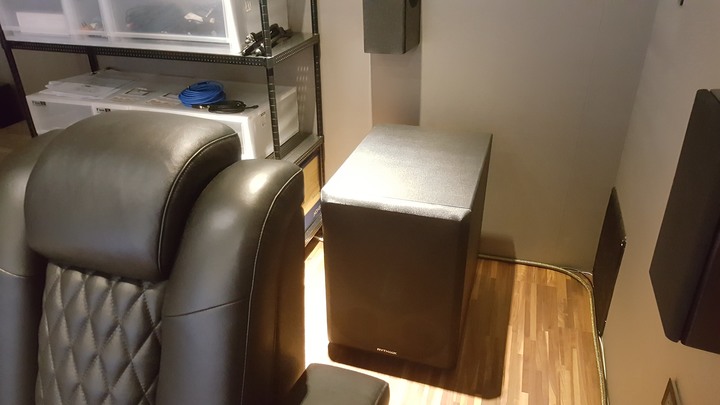 7.2.4声道全景声影院打造调试过程记录，MK喇叭加天龙功放真好声