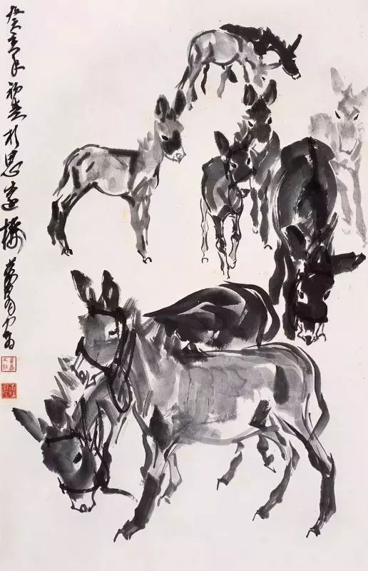 齐白石的虾徐悲鸿的马歇后语,齐白石画虾徐悲鸿画马还有谁