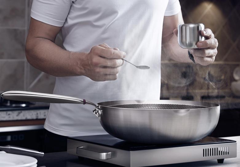 德国双立人铸铁炒锅,德国双立人双耳炒锅