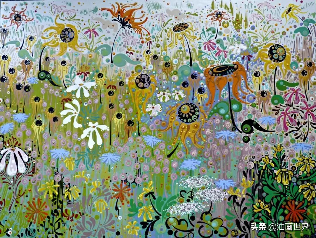 美丽和谐的色彩,丰富的图案,令人回味