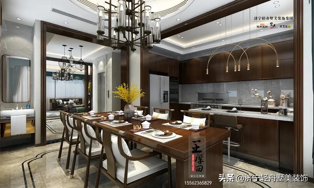 刘老师新中式装修设计方案,新中式装修设计别墅