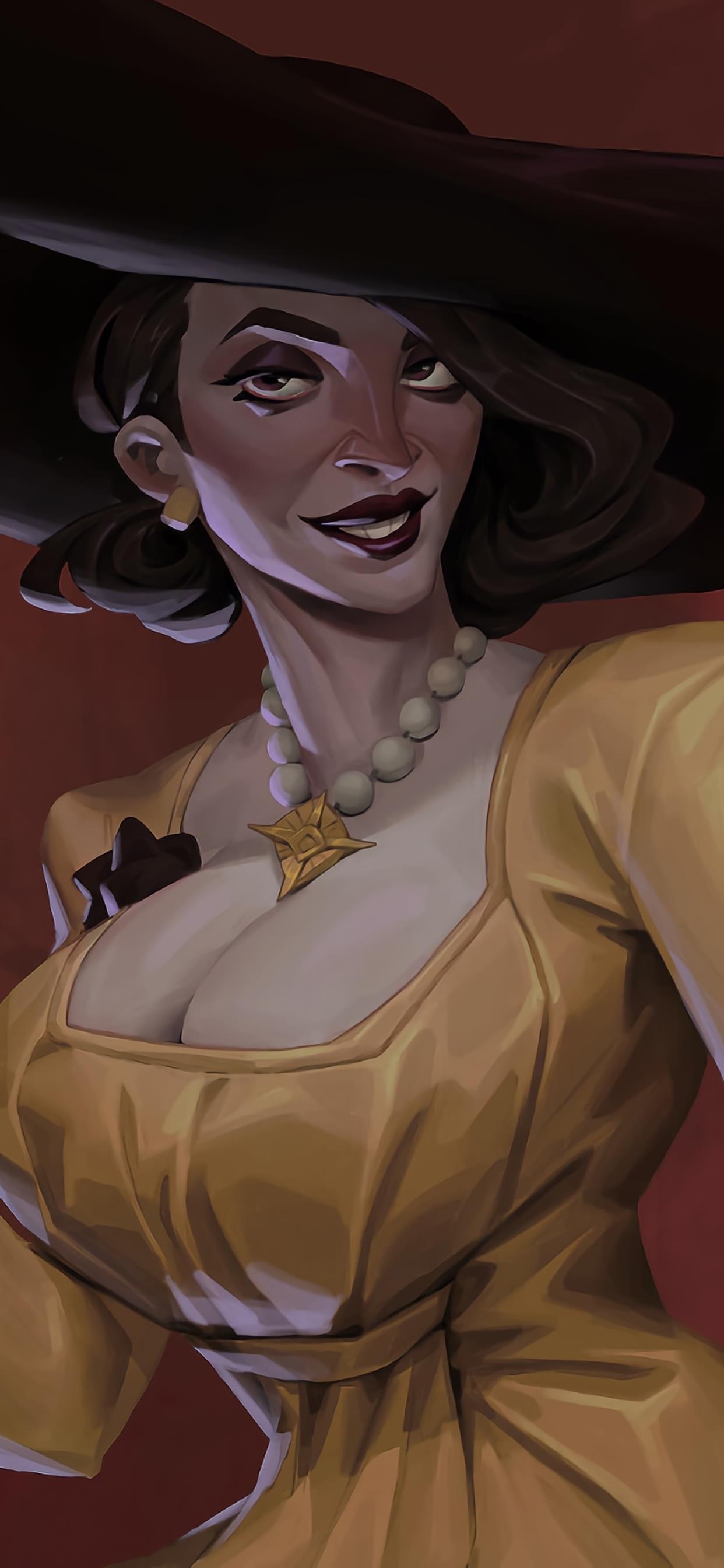 生化危机8手机壁纸,生化危机吉尔高清壁纸