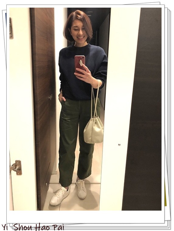 夏天绿色短袖阔腿裤套装配的凉鞋,黑色阔腿裤配绿色碎花上衣好看吗