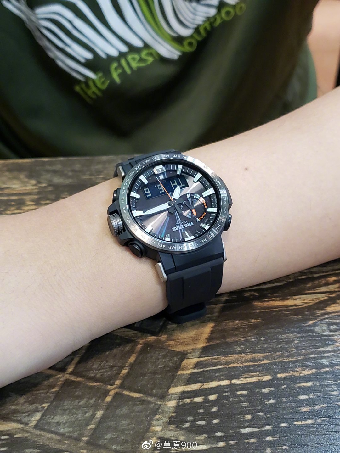 时光如梭行走如歌,casio户外表