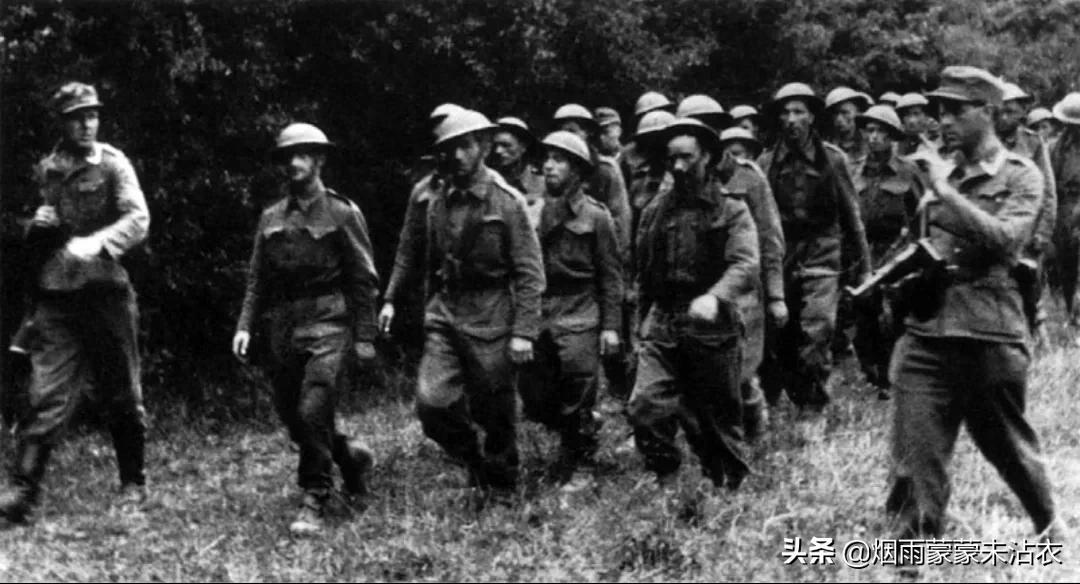 英军人肉盾牌开路，*党**卫军枪杀俘虏报复，诺曼底杀俘事件之谜