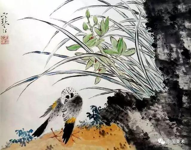 禽鸟画教程,最简单的禽鸟画法