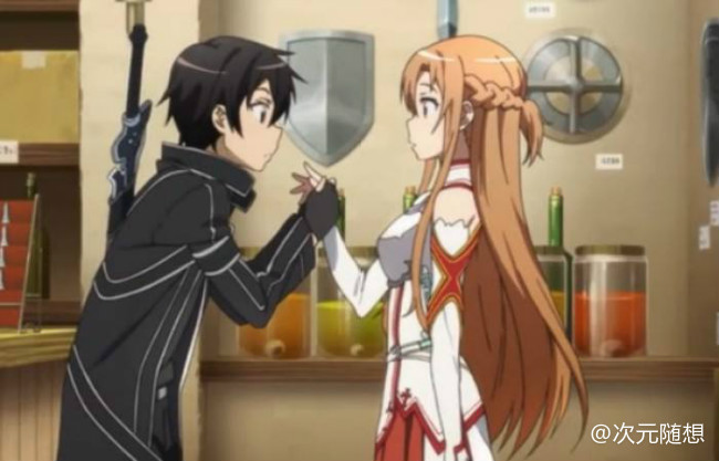 刀剑神域:桐人女网友众多,为何撼动不了亚丝娜六宫之主的地位?