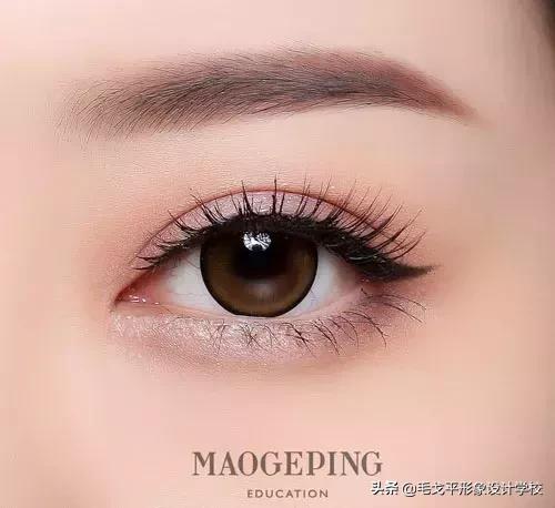 放大双眼眼妆单眼皮怎么画,简单画眼妆教程视频大全