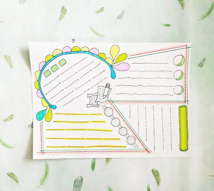 万能的手抄报模板大全,万能的手抄报模板英语五年级