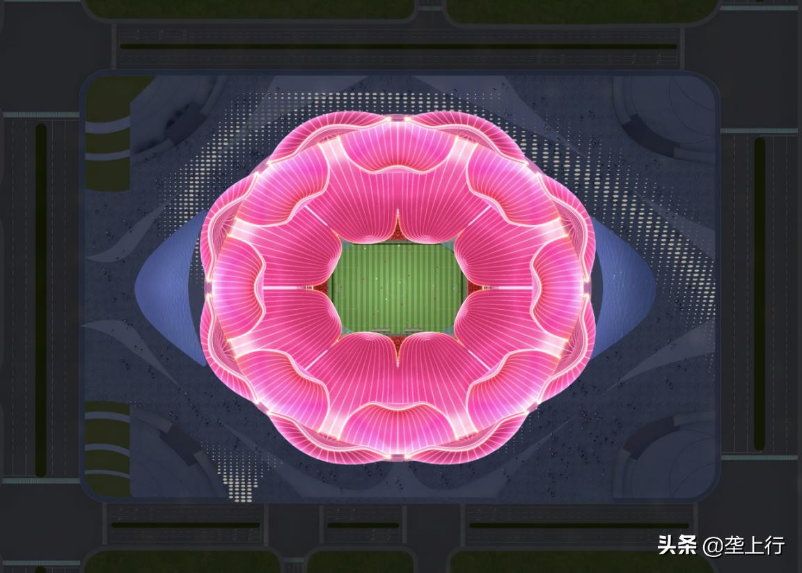 广州恒大新建足球场效果图,广州恒大专业足球场施工进度