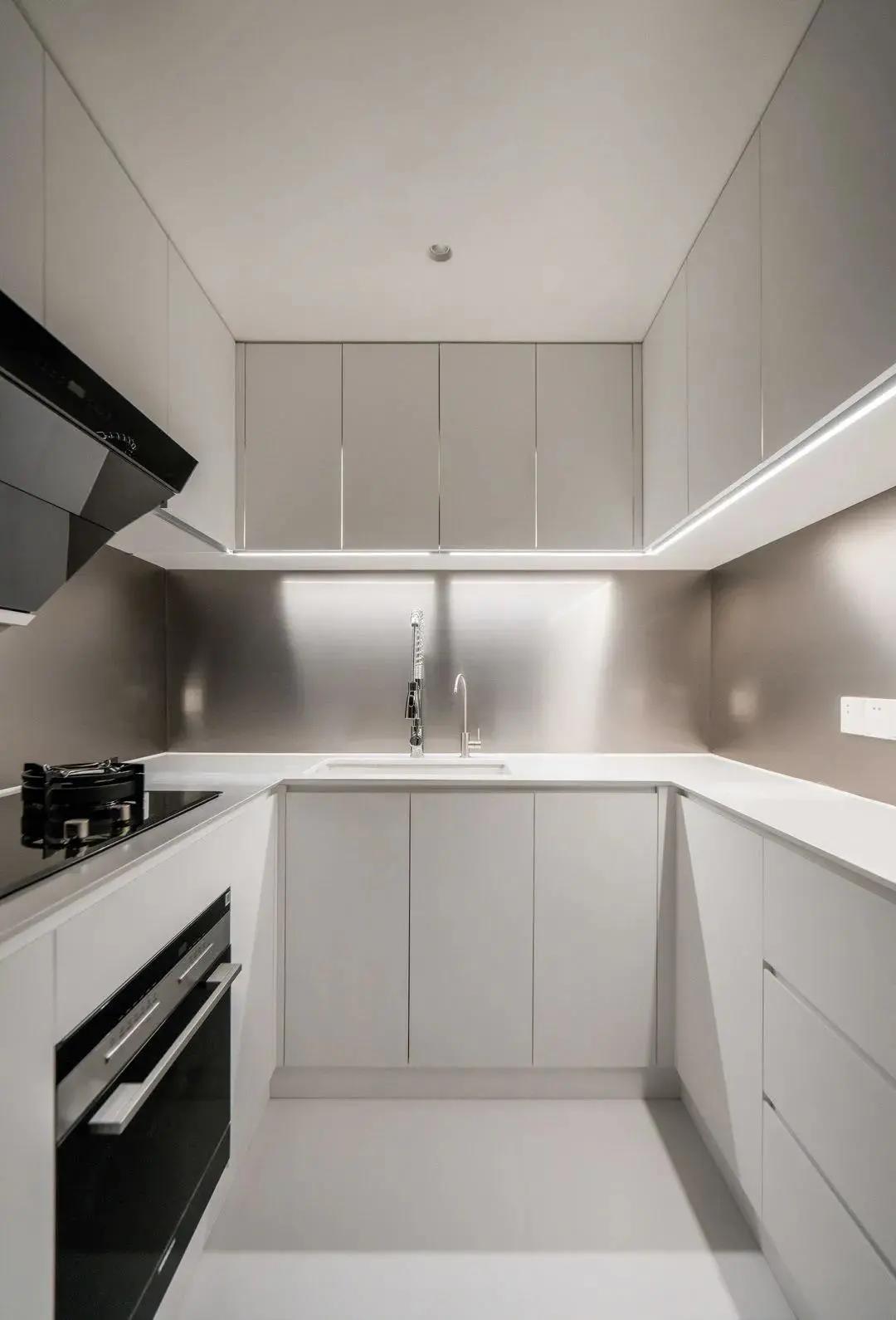 厨房无主光灯光设计案例,厨卫灯光怎么布置