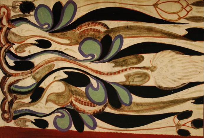 敦煌428窟介绍,敦煌329窟壁画飞天图