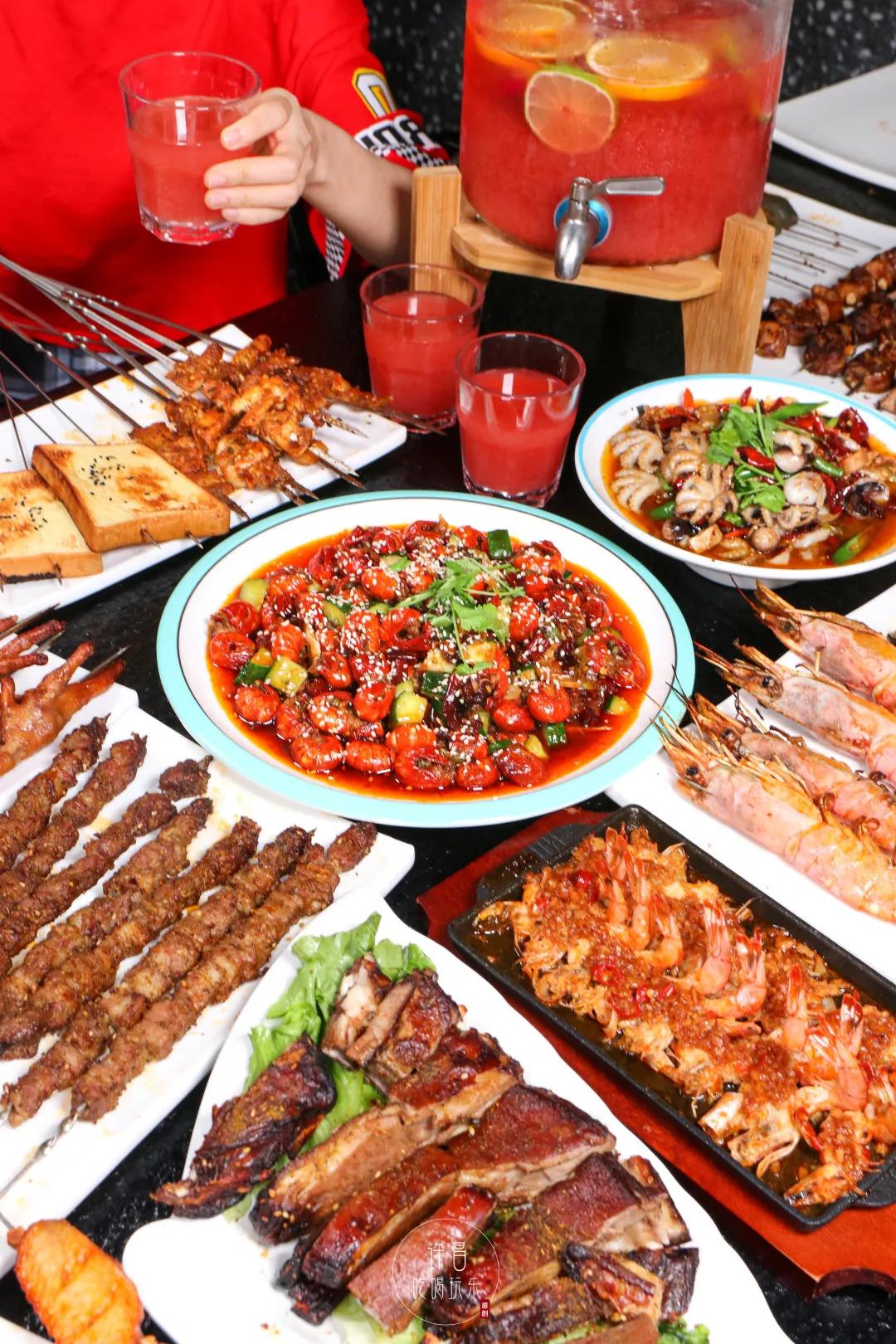 许昌最正宗的烧烤,河南许昌大缸烧烤